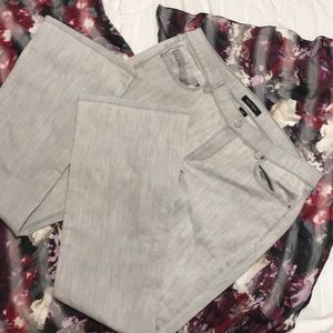 WHBM Grey Jeans EUC Boot Leg - Noir Fit - Size 14